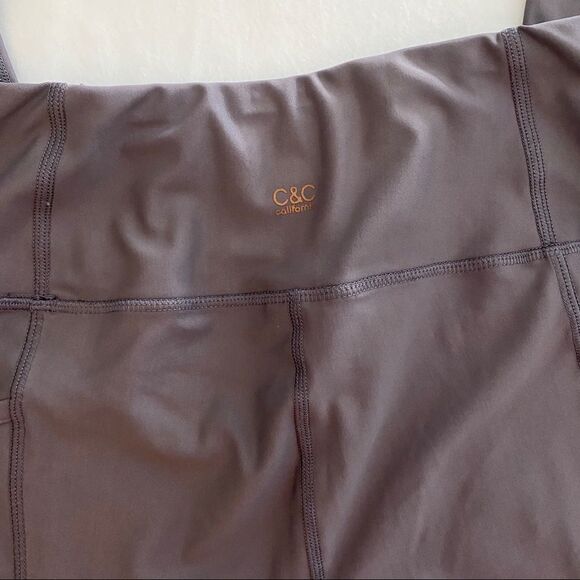 C & C California Colorblock Pocket Leggings Small - Picture 4 of 7